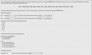 hypothesis test