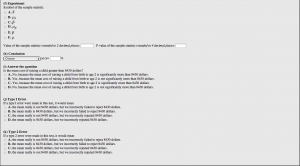 hypothesis test
