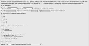 hypothesis test